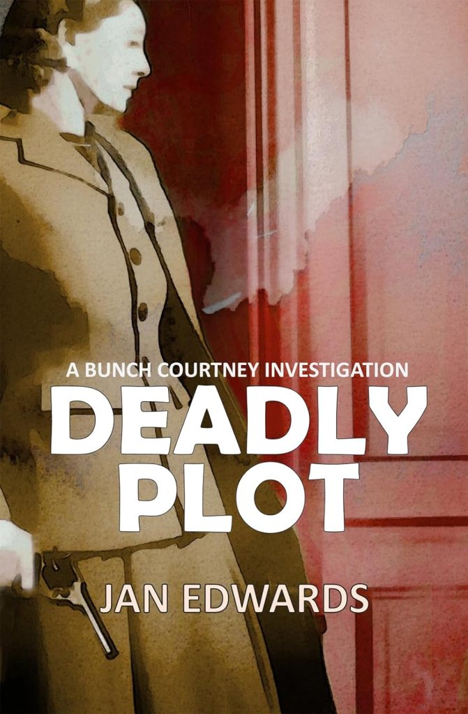 Book cover for Deadly Plot by Jan Edwards